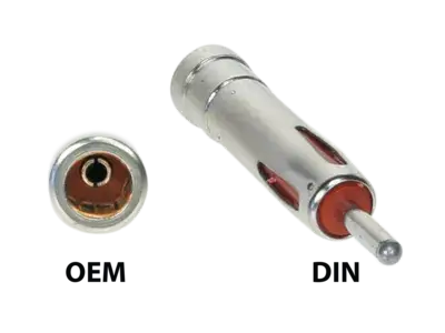 ACV Antennenadapter USA2>DIN(m) US Fahrzeuge GM/Saab lose Sichere Zahlung