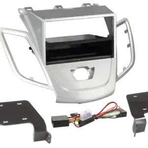 Heißes Angebot ACV 2-DIN Radioblende INBAY® Ford Fiesta ohne Display silber