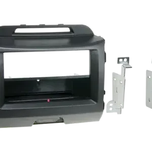 Sonderaktion ACV 2-DIN Radioblende INBAY® Kia Sportage 2010-2016 dunkelgrau