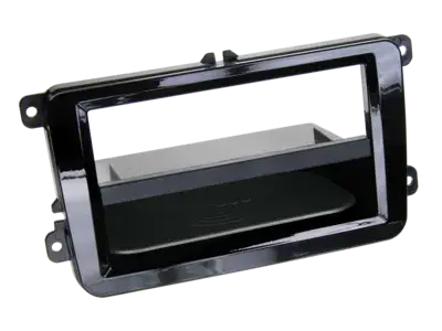 ACV 2-DIN Radioblende INBAY® Seat/Skoda/VW Klavierlack schwarz Zertifiziert