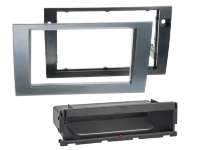 Neue Kollektion ACV 2-DIN Radioblende INBAY® Audi A4(8E)/Seat Exeo anthrazit