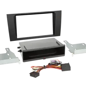 ACV 2-DIN Radioblende INBAY® Audi A4(B5) 02/1999-08/2001 schwarz Neu