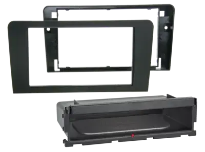 Direkt Vom Hersteller ACV 2-DIN Radioblende INBAY® Audi A3 2003-2013 Rubber Touch