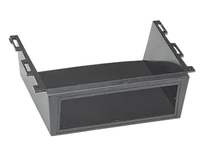 Preisknaller ACV 1-DIN Radioblende Universalmontage schwarz lose