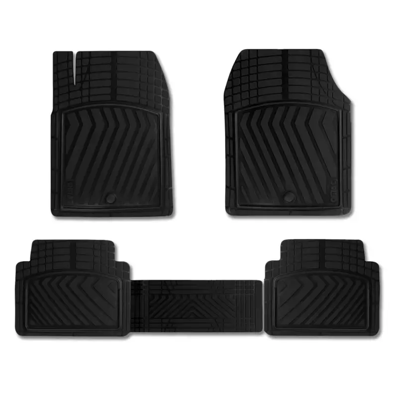 Fußmatten Gummimatten 3D Antirutsch für Peugeot 308 Gummi TPE Schwarz 4tlg Finale Aktion