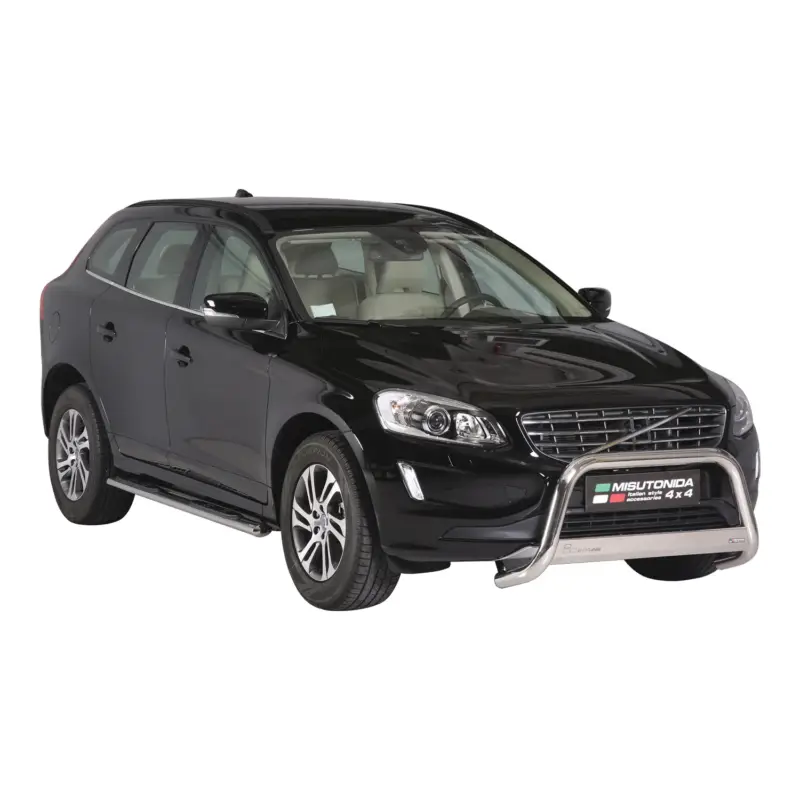 Solange Der Vorrat Reicht Frontbügel Frontschutzbügel für Volvo XC60 2013-2017 ø63mm Stahl Silber Schutz