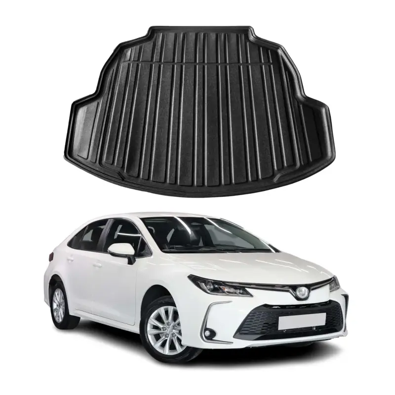 Wochenendangebot Kofferraumwanne Laderaumwanne für Toyota Corolla 2019-2026 Stufenheck Gummi TPE