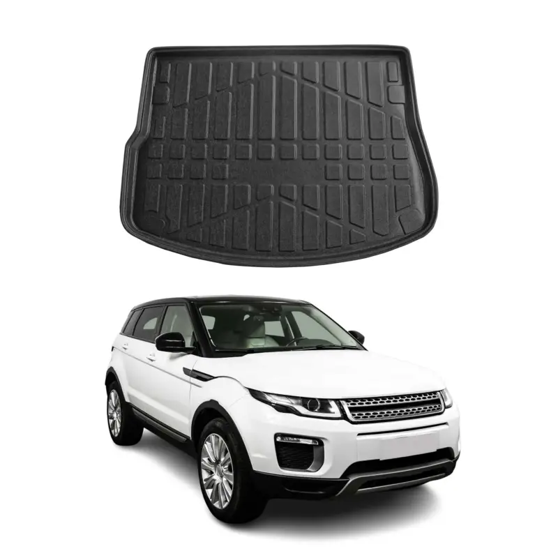Sofort Bestellen Kofferraumwanne Laderaumwanne für Range Rover Evoque 2012-2018 Gummi TPE Schwarz