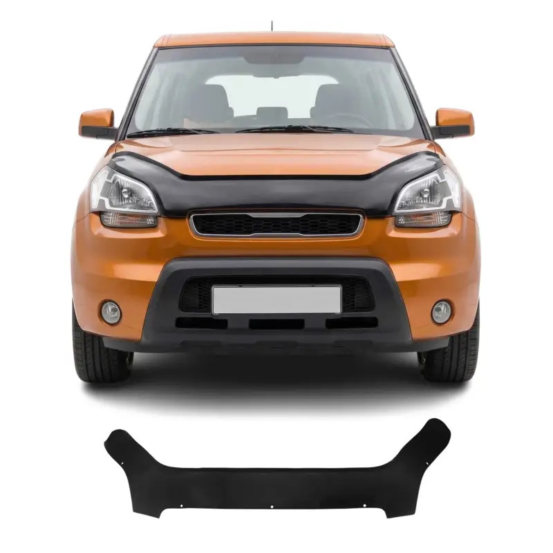 Motorhaube Deflektor Insekten Steinschlagschutz für Kia Soul 2008-2011 Dunkel Preiswert