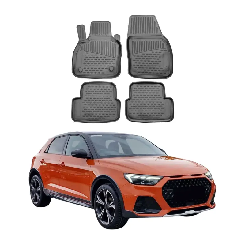 OMAC Gummimatten Fußmatten für Audi A1 Sportback City Carver Allstreet 2018-2026 Knallerangebot