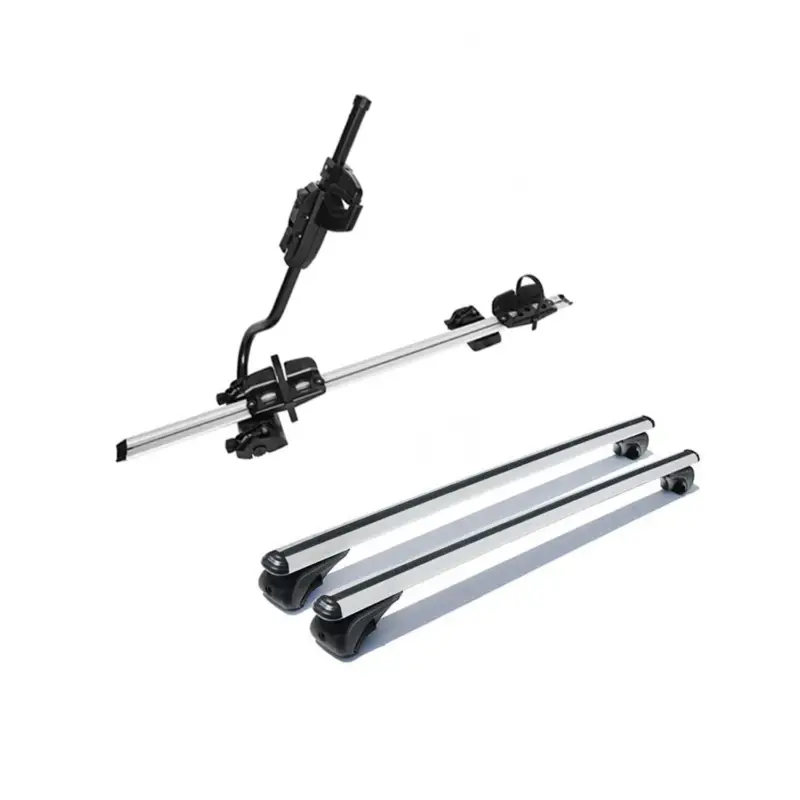 Dachträger + Fahrradträger Satz für VW Touran 2015-2026 Aluminium Schwarz 3tlg Neu Im Sortiment