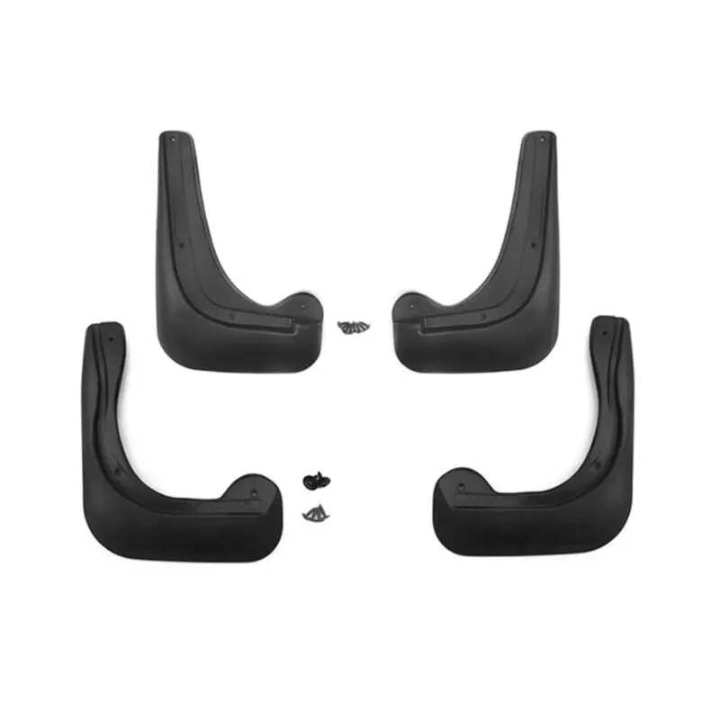 Must-Have Schmutzfänger Kotflügel für Peugeot 408 2010-2026 Kunststoff Schwarz 4tlg