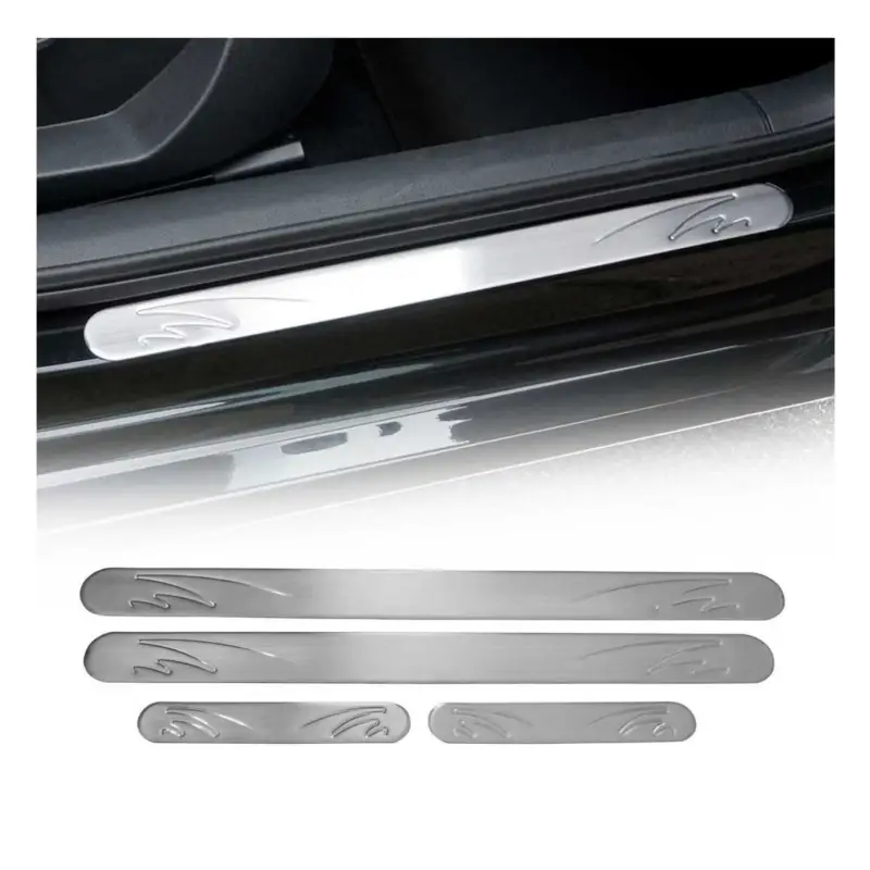 Abverkauf Einstiegsleisten Türschweller für Peugeot 208 508 2008 3008 Edelstahl Chrom 4x