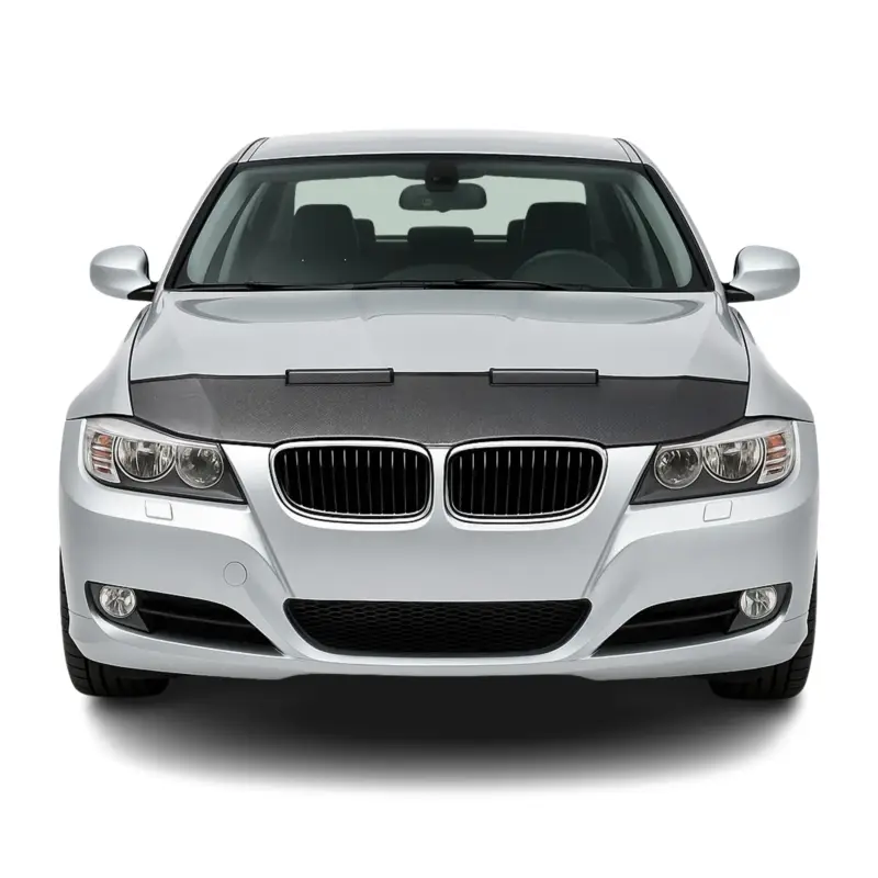 Aktuell Haubenbra Steinschlagschutz Bonnet Bra für BMW 3er E90 E91 2005-2012 Carbon Halb
