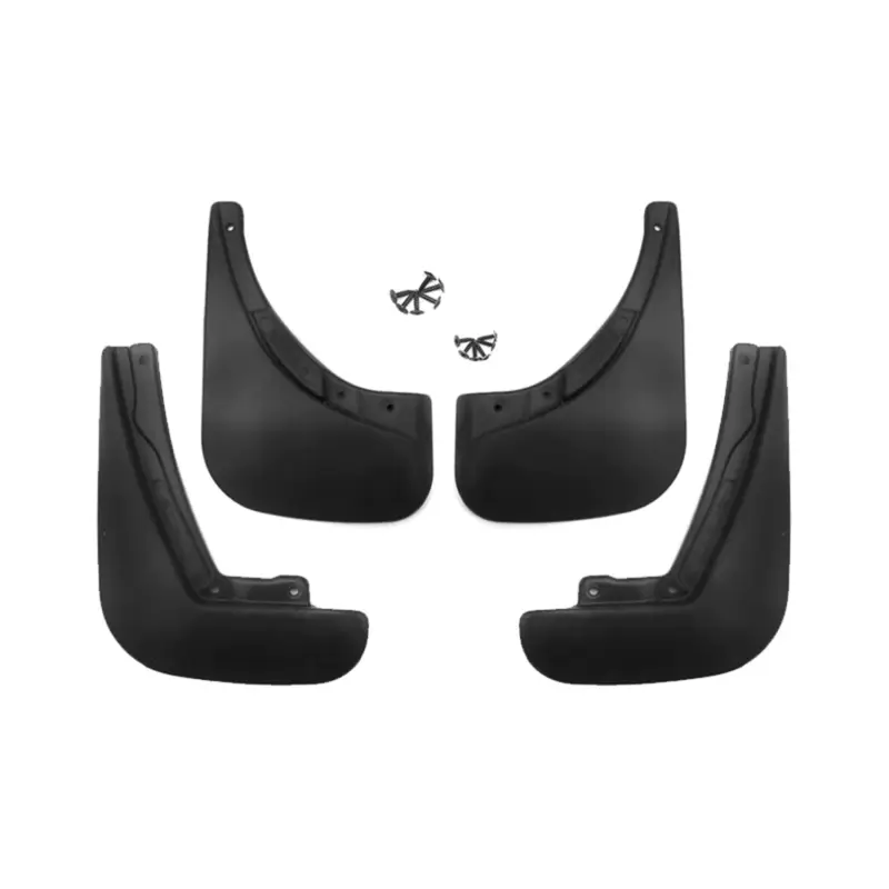 Schmutzfänger Kotflügel für Fiat 500 2007-2011 ABS Schwarz 4x Meistverkauft
