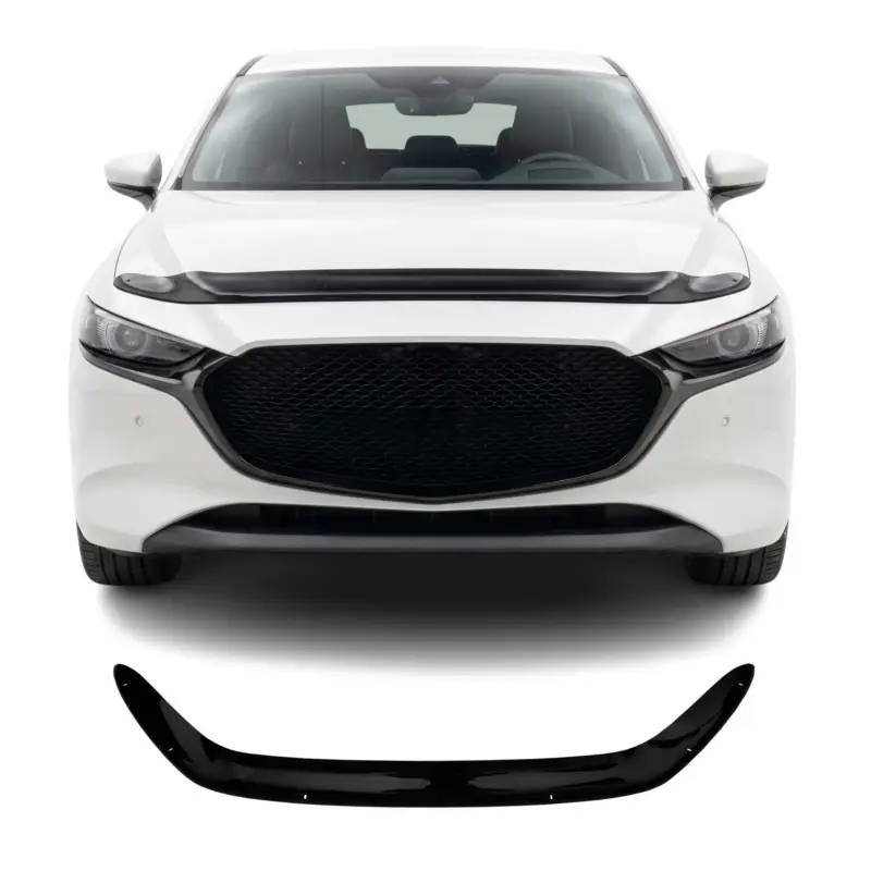 Motorhaube Deflektor Insektenschutz für Mazda 3 2019-2026 Schrägheck Dunkel Top-Seller