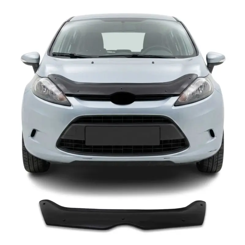 Motorhaube Deflektor Insekten Steinschlagschutz für Ford Fiesta 2008-2013 Dunkel Super-Preis