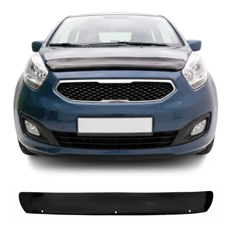Motorhaube Deflektor Insekten Steinschlagschutz für Kia Venga 2009-2014 Dunkel Top-Preis