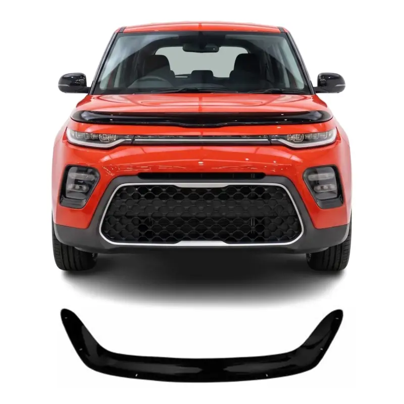 Motorhaube Deflektor Insekten Steinschlagschutz für Kia Soul 2019-2021 Dunkel Aktuell