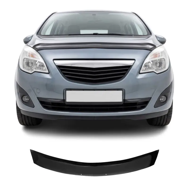 Motorhaube Deflektor Insekten Steinschlagschutz für Opel Meriva B 2010-14 Dunkel Direkt Vom Hersteller