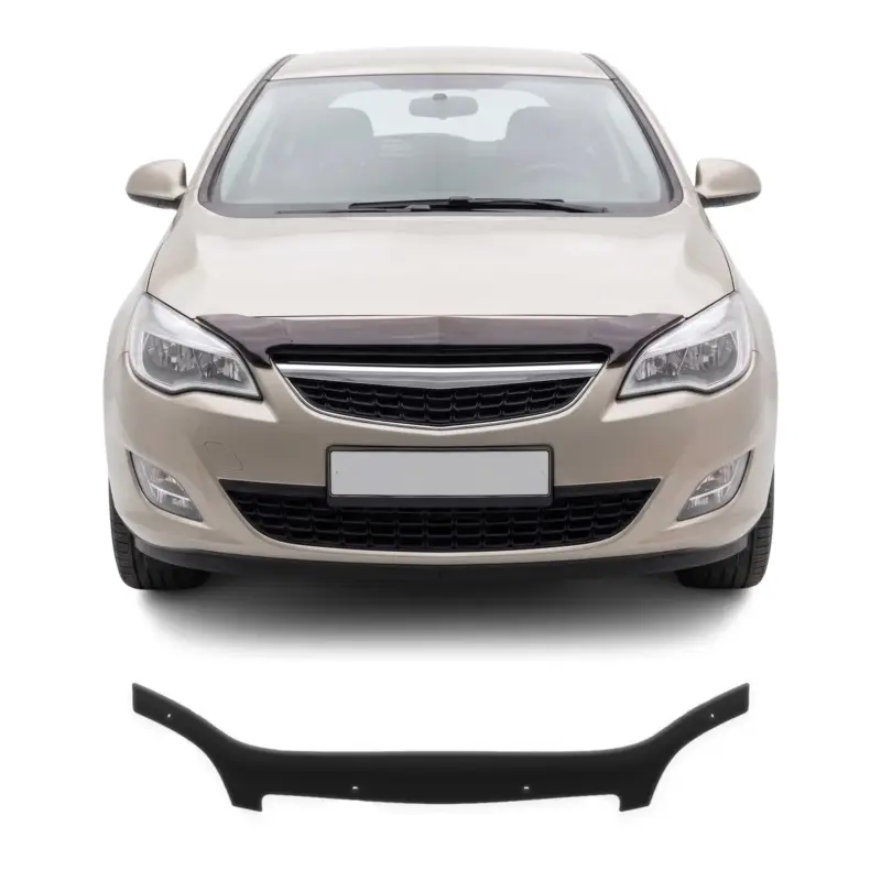 Top-Preis Motorhaube Deflektor Steinschlagschutz für Opel Meriva 2003-2010 Schwarz