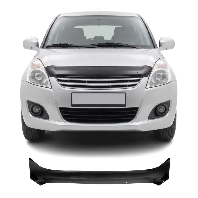 Expressversand Motorhaube Deflektor Insekten Steinschlagschutz für Suzuki Swift 2010-17 Dunkel