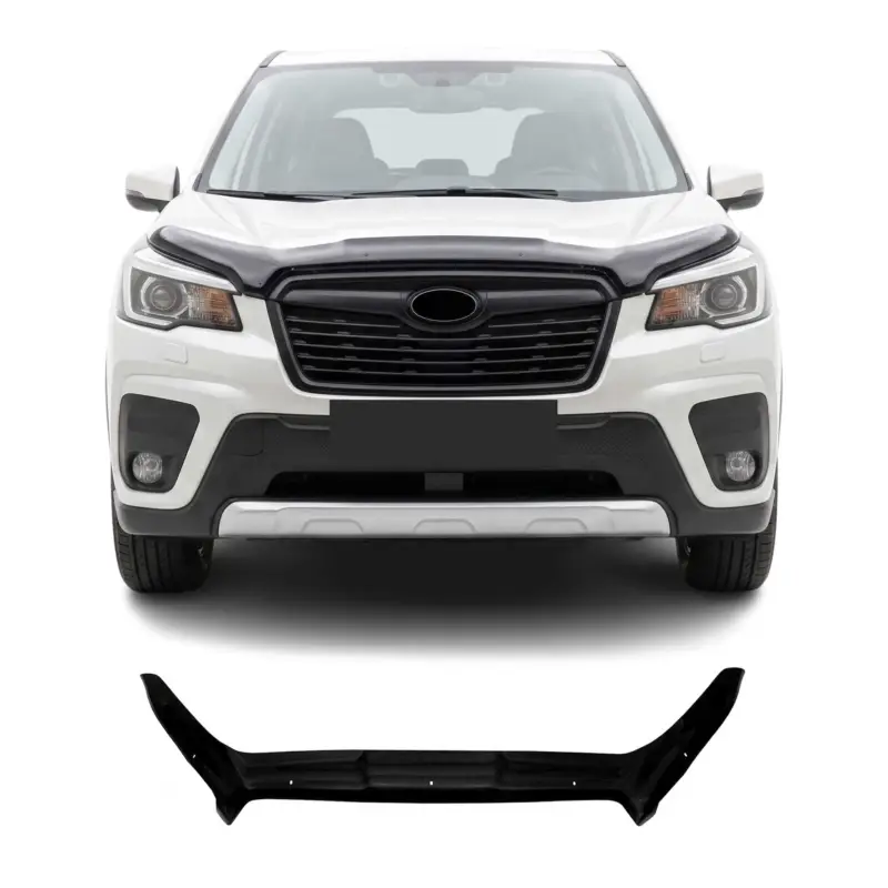Motorhaube Deflektor Insektenschutz für Subaru Forester V 2018-2025 Dunkel Abverkauf