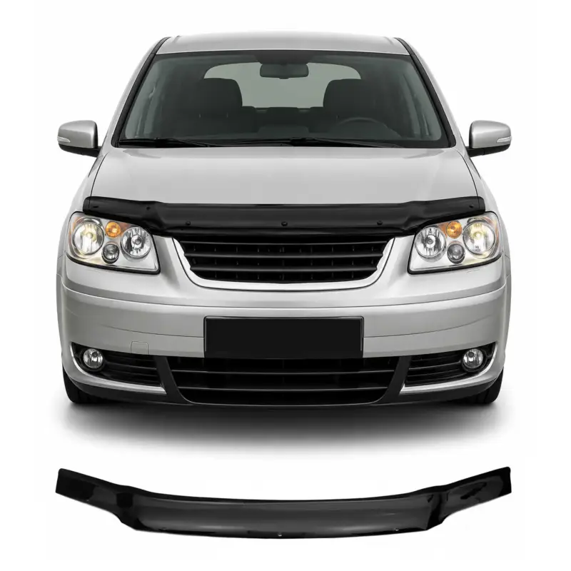 Motorhaube Deflektor Steinschlagschutz für VW Touran 2003-2006 Schwarz Solange Der Vorrat Reicht
