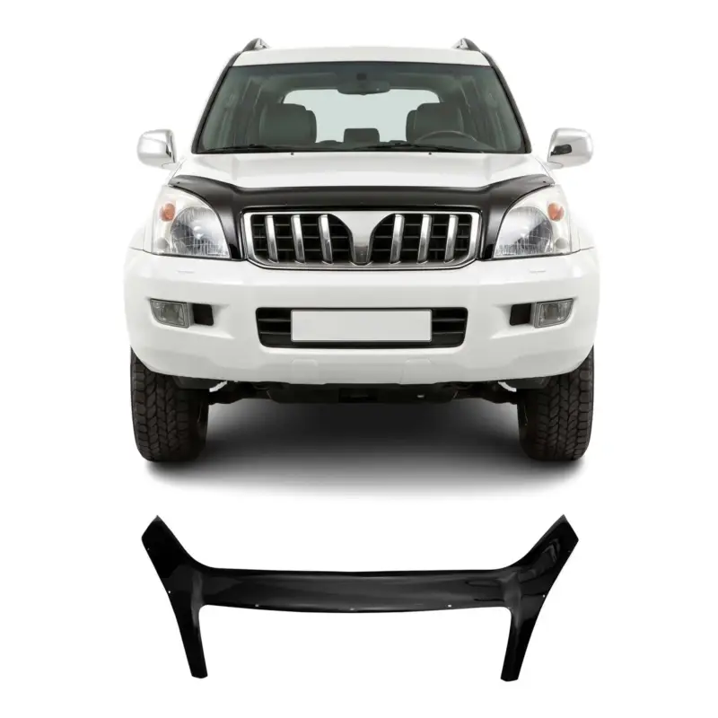 Motorhaube Deflektor Steinschlagschutz für Toyota Land Cruiser Prado 2002-2009 Rabatt