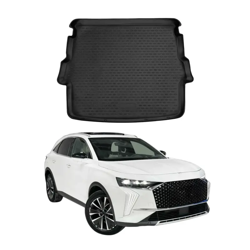 Kofferraummatte Kofferraumwanne für DS7 Crossback / DS 7 2017-2026 Gummi TPE Finale Aktion