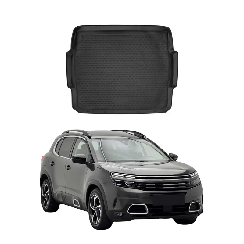 Versand Am Gleichen Tag Kofferraummatte Kofferraumwanne für Citroen C5 Aircross 2018-2025 Gummi TPE