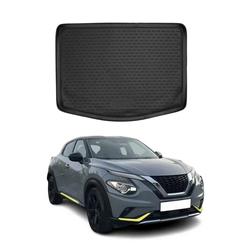 Kofferraummatte Kofferraumwanne für Nissan Juke 2019-2026 Gummi TPE Schwarz Knallerangebot