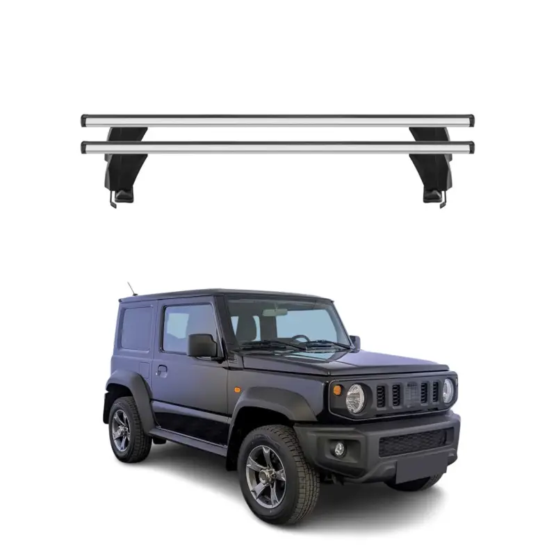 Menabo Dachträger Grundtäger für Suzuki Jimny mk4 2018-2026 50kg Alu Silber 2x Schnäppchen