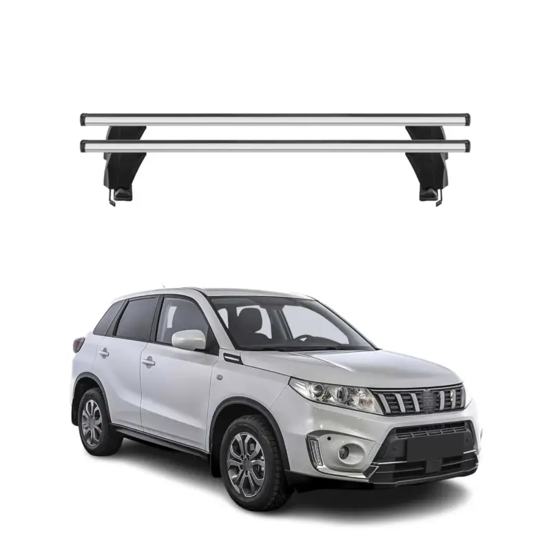Online Kaufen Menabo Dachträger für Suzuki Vitara mk4 2015-2026 50kg Alu Silber 2x