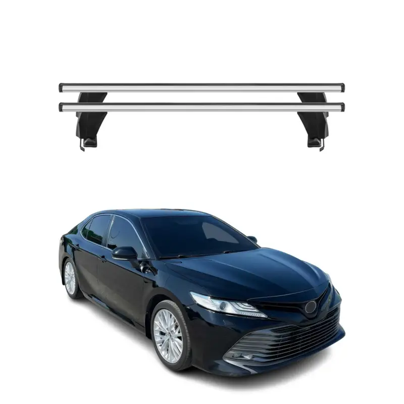 Menabo Dachträger Grundtäger für Toyota Camry XV70 2018-2022 50kg Alu Silber 2x Top-Angebot