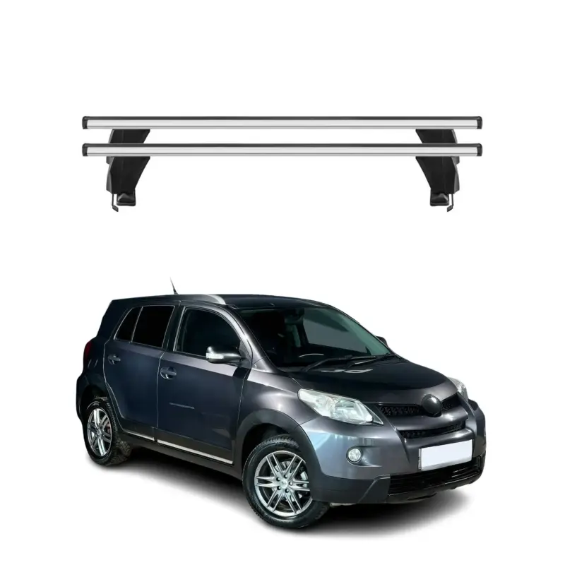 Menabo Dachträger Grundtäger für Toyota Urban Cruiser 2008-2014 50kg Alu Grau 2x Beliebt