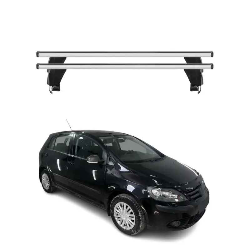 Menabo Dachträger Grundtäger für VW Golf Plus 2004-2008 50kg Alu Silber 2 tlg Meistverkauft