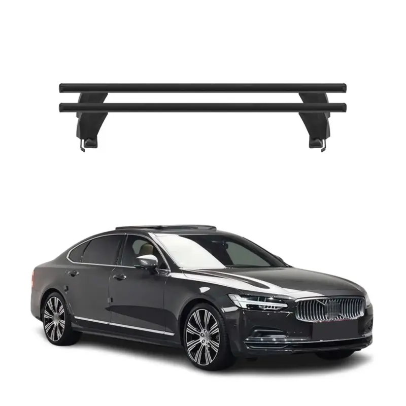 Menabo Dachträger Grundtäger für Volvo S90 2017-2025 50kg Alu Schwarz 2 tlg Jetzt Bestellen