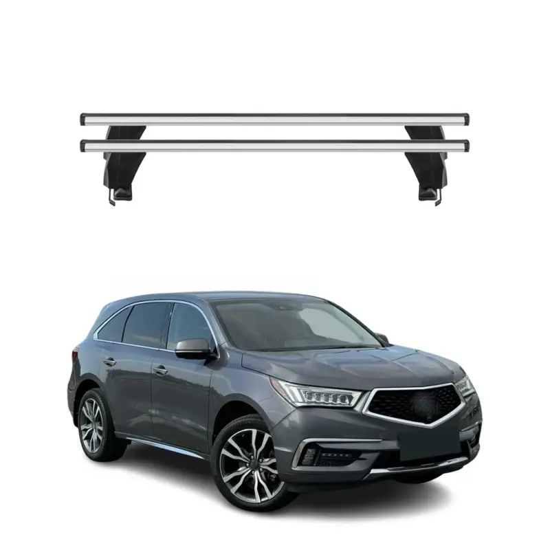 Menabo Dachträger Grundtäger für Acura MDX 2014-2020 50kg Aluminium Silber 2 tlg Neu Im Sortiment