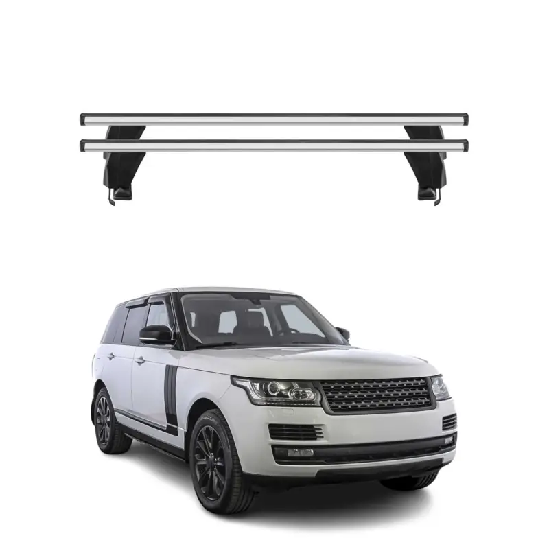 Menabo Dachträger Grundtäger für Range Rover L405 2013-2021 ABE Aluminium Grau Finale Aktion