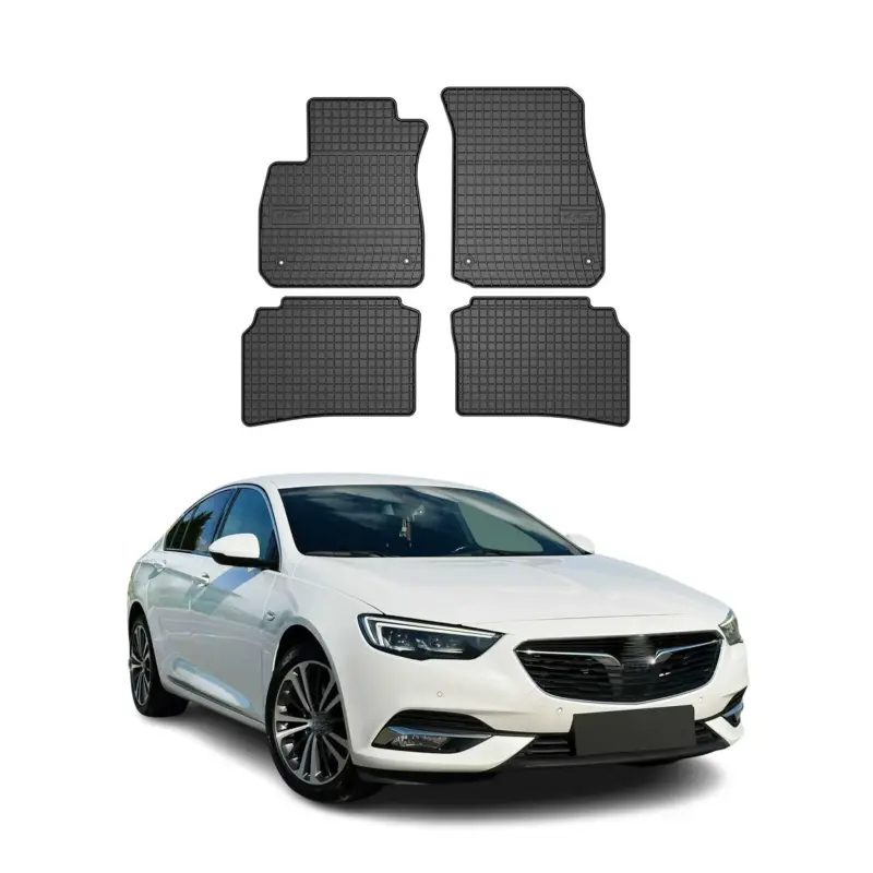 OMAC Gummi Fußmatten für Opel Insignia B 2017-2022 Automatten Gummi Schwarz 4tlg Billig