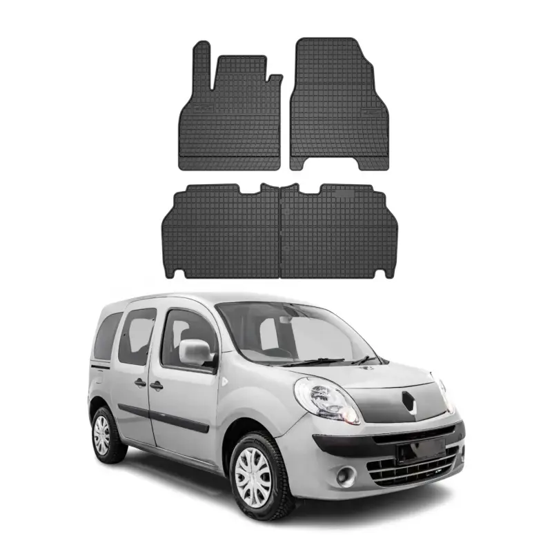 OMAC Gummi Fußmatten für Renault Kangoo 2007-2021 Automatten Gummi Schwarz 4tlg Jetzt Kaufen