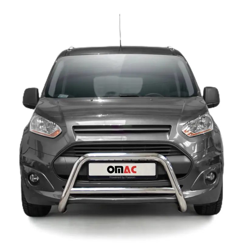 Frontbügel Frontschutzbügel für Ford Connect 2013-2018 Stahl Silber mit ABE Zertifiziert