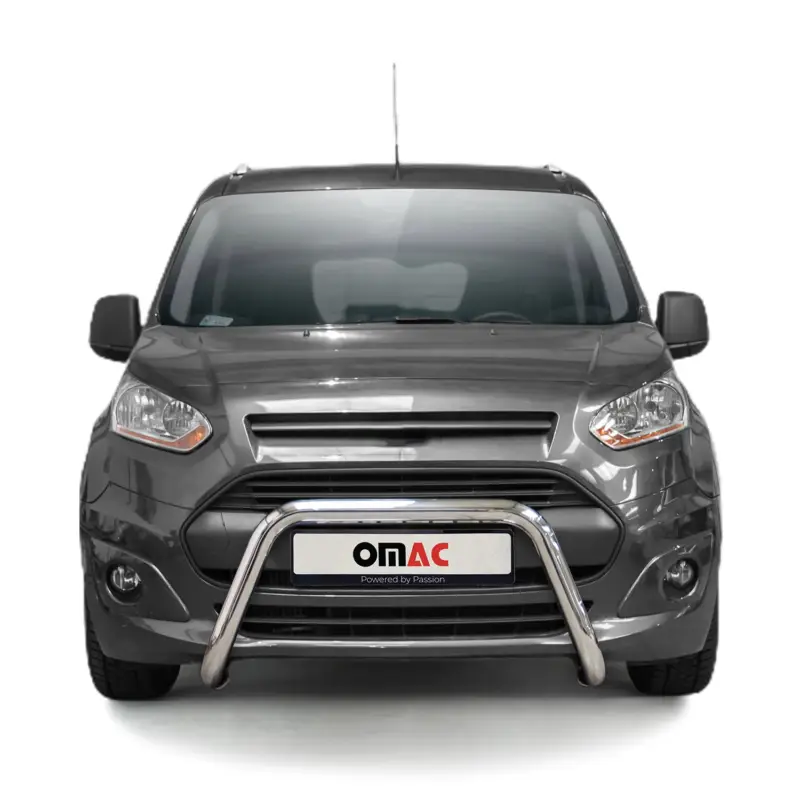 Markenware Stahl Frontbügel Frontschutzbügel für Ford Connect 2013-2018 mit ABE Silber