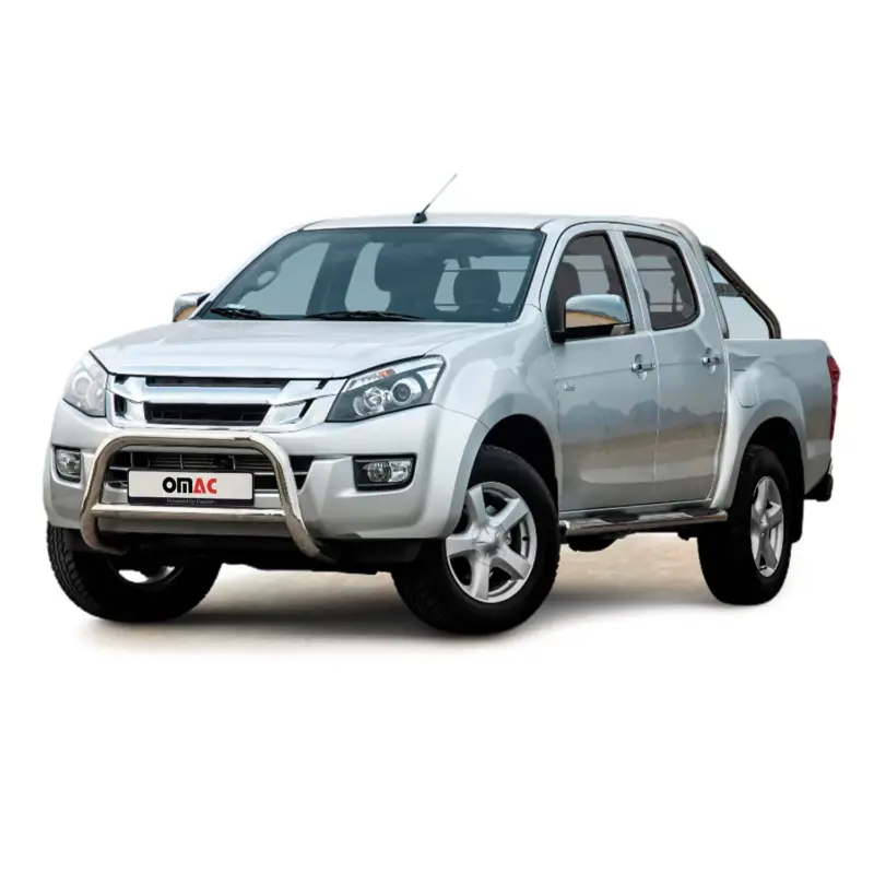 Frontbügel Schutz Frontschutzbügel für Isuzu D-Max 2012-2019 Stahl ABE Silber Preiswert