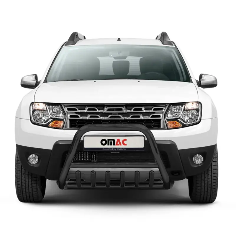 Frontbügel Frontschutzbügel für Dacia Duster 2010-2018 mit ABE Stahl Schwarz Versand Am Gleichen Tag