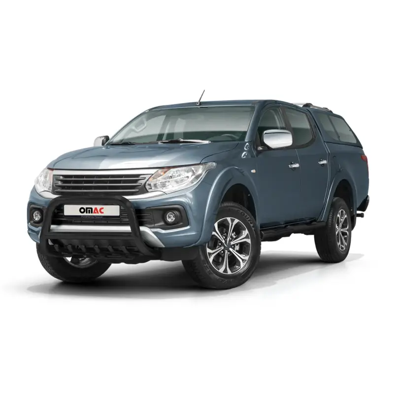 Frontbügel Frontschutzbügel für Fiat Fullback 2015-2021 mit ABE Stahl Schwarz Neu Im Sortiment
