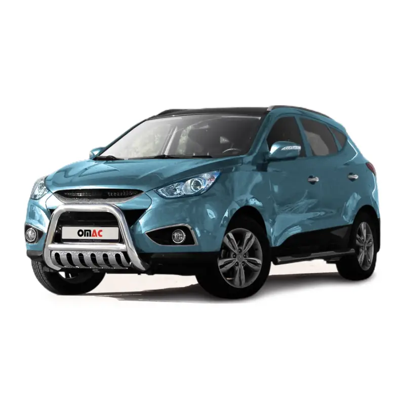 Meistverkauft Frontbügel Frontschutzbügel für Hyundai ix35 2010-2015 mit ABE Edelstahl Silber