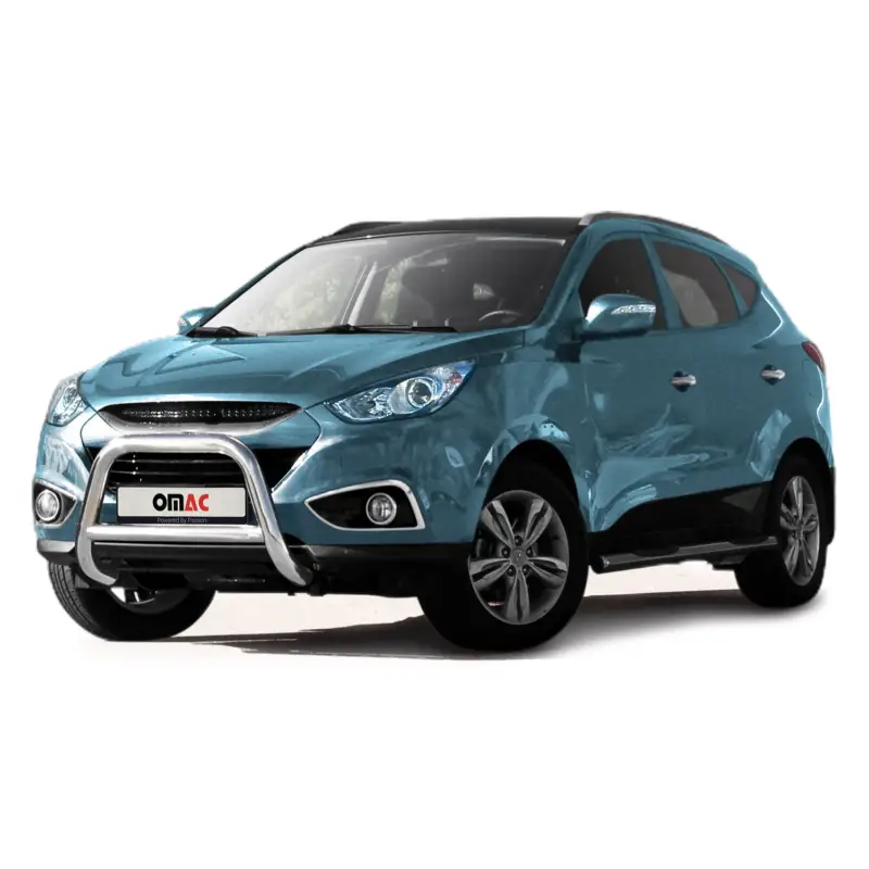 Frontbügel Schutz Frontschutzbügel für Hyundai ix35 2010-2015 Stahl ABE Silber Sofort Bestellen