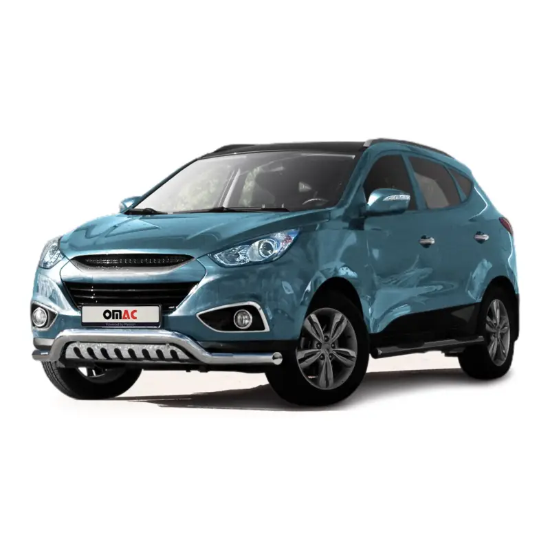 Edelstahl Frontschutzbügel für Hyundai ix35 2010-2015 mit ABE Silber Rammschutz Saisonangebot